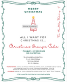 Christmas Orange Cake