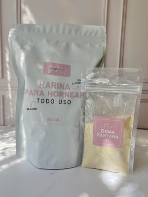 Kit para Hornear Sin Gluten (Harina Sin Gluten Alta en Proteína y Goma Xantana) by Neverland's Bakery